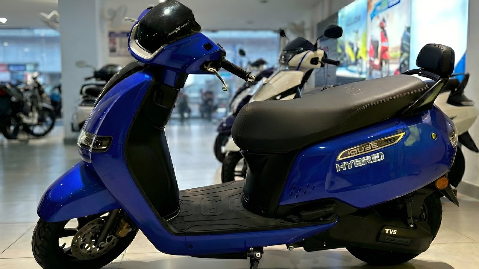 New TVS iQube Hybrid ST