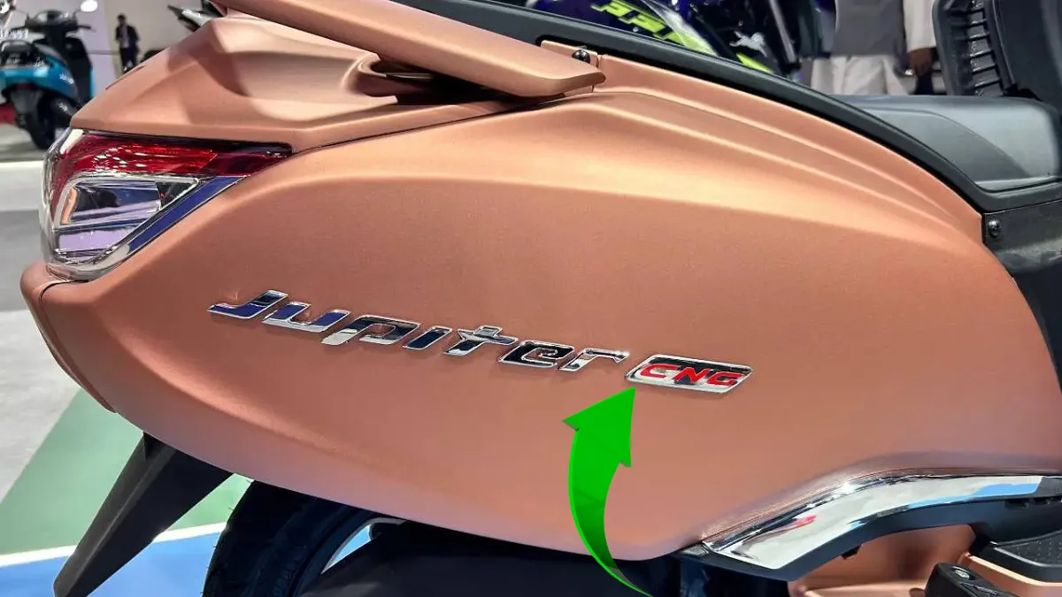 New 2026 TVS Jupiter CNG